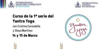 Curso de la primera serie del Yantra Yoga – 14 y 15 de Marzo