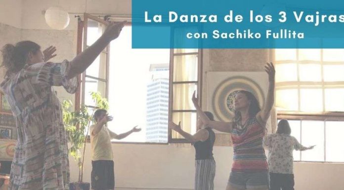 Curso de la Danza de los 3 Vajras con Sachiko Fullita – 17 y 18 de enero