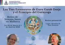 Three statements of Guru Garab Dorje and the principle of Guruyoga. A retreat with Igor Berkhin and Aleksander Skwara / Los tres testamentos de Guru Garab Dorje y el principio de Guruyoga. Un retiro con Igor Berkhin y Aleksander Skwara