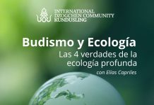Conferencia: Budismo y ecología, Elías Capriles – 1 de octubre, Kundusling (Barcelona)
